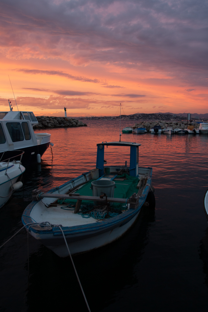 Bateau de pêche - Madrague de Montredon - Marseille